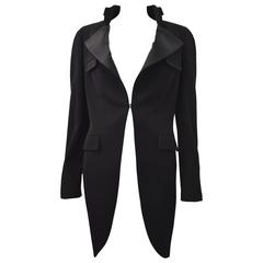 Chanel Black Tuxedo Coat 2006