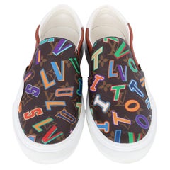 LOUIS VUITTON X NBA Herren Ollie Slip on Turnschuhe Größe US 9 Multicolor