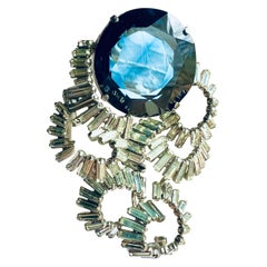 Roger Jean-Pierre Paris Depose Brooch Fur Clip