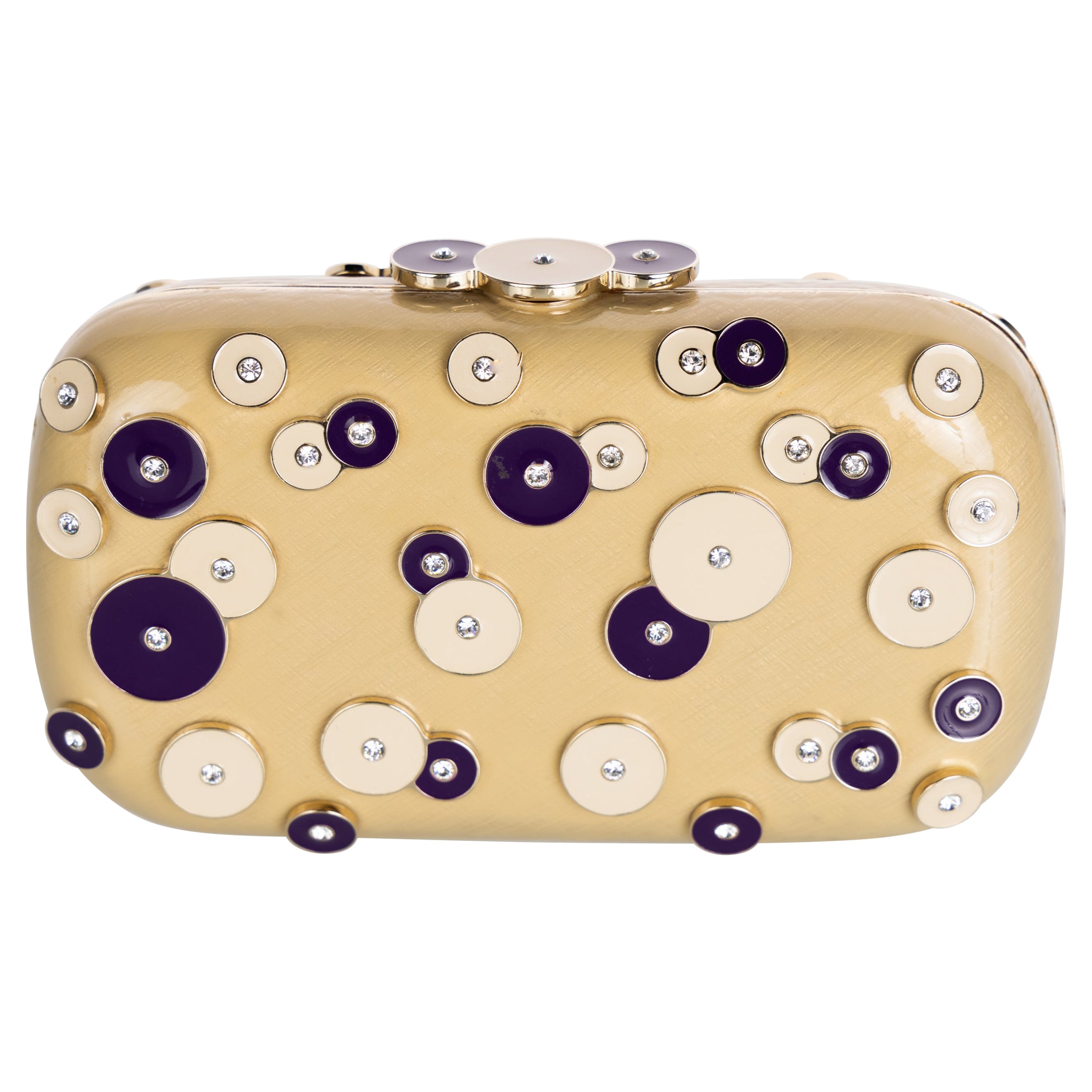 Yves Saint Laurent Tom Ford Enamel Clutch For Sale