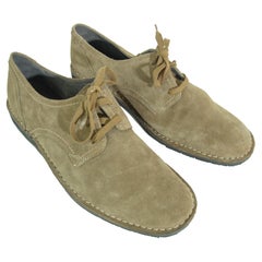 John Varvatos USA Men's Laced Brown Suede Oxfords Size 12 Unworn