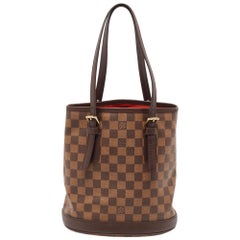 Louis Vuitton Damier Ebene Canvas Marais Bucket Bag