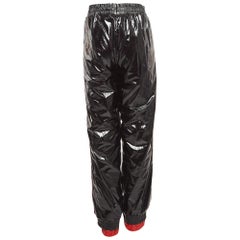 Moncler x Palm Angels Joggers con Logotipo Sintético a Rayas Laterales Negro M