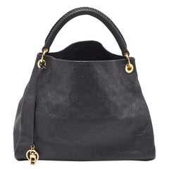 Louis Vuitton Bleu Infini Monogramm Empreinte Ledertasche Artsy MM