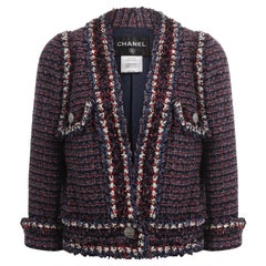 Chanel 9K$ Cara Delevingne Style Lesage Tweed Jacket 40 FR