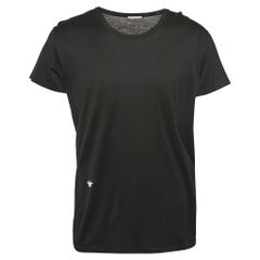 Dior Homme Black Jersey Crew Neck T-Shirt XL