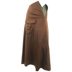 Comme des Garcons 1999 Collection Runway Distressed Military Look Skirt 8