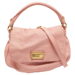 Marc by Marc Jacobs Pink Leather Classic Q Lil Ukita Top Handle Bag
