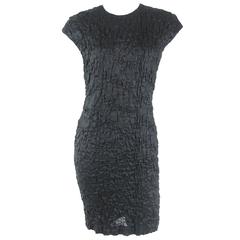 Oscar de la Renta Textured Fitted Dress 6