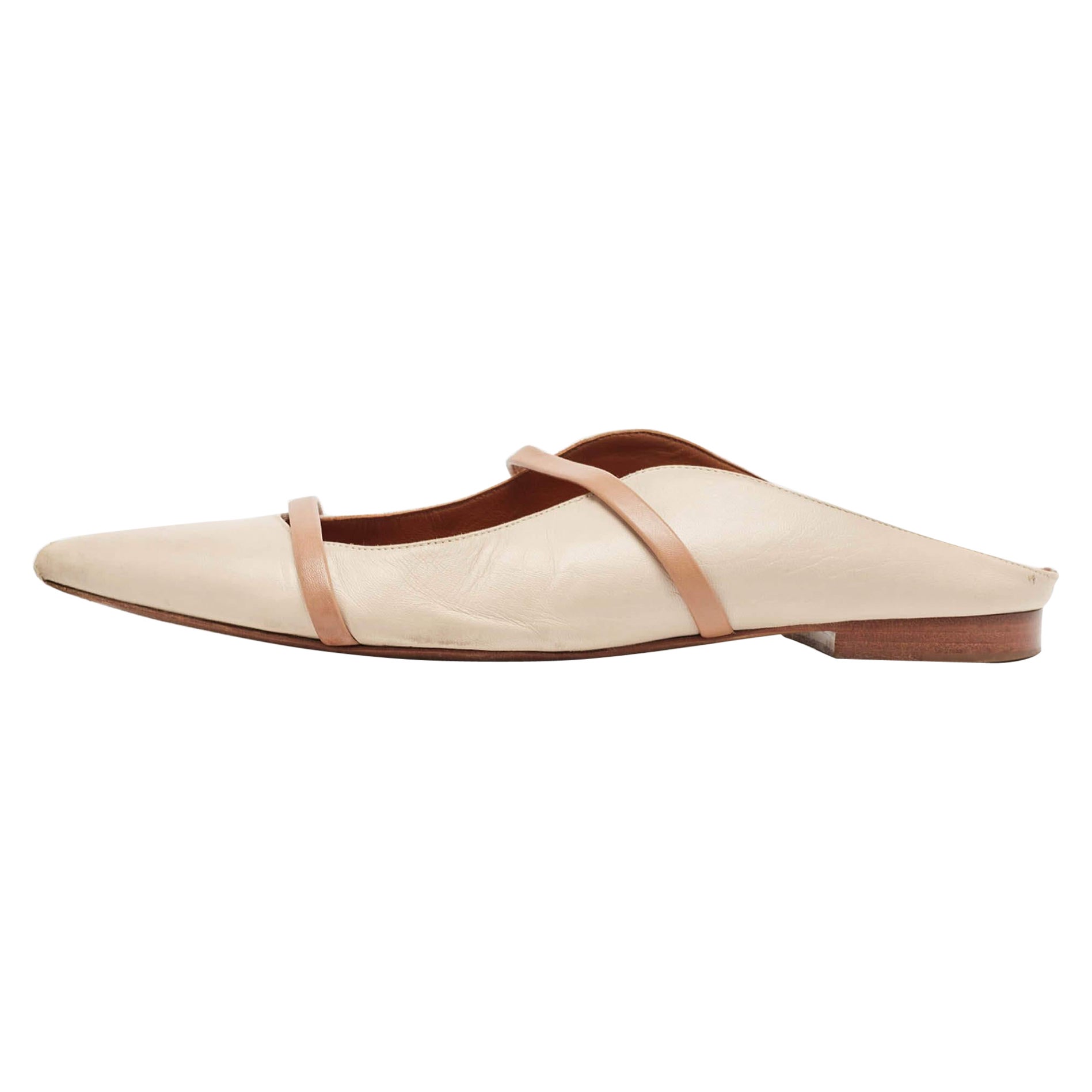 Malone Souliers Mules Maureen Piel Beige Talla 41