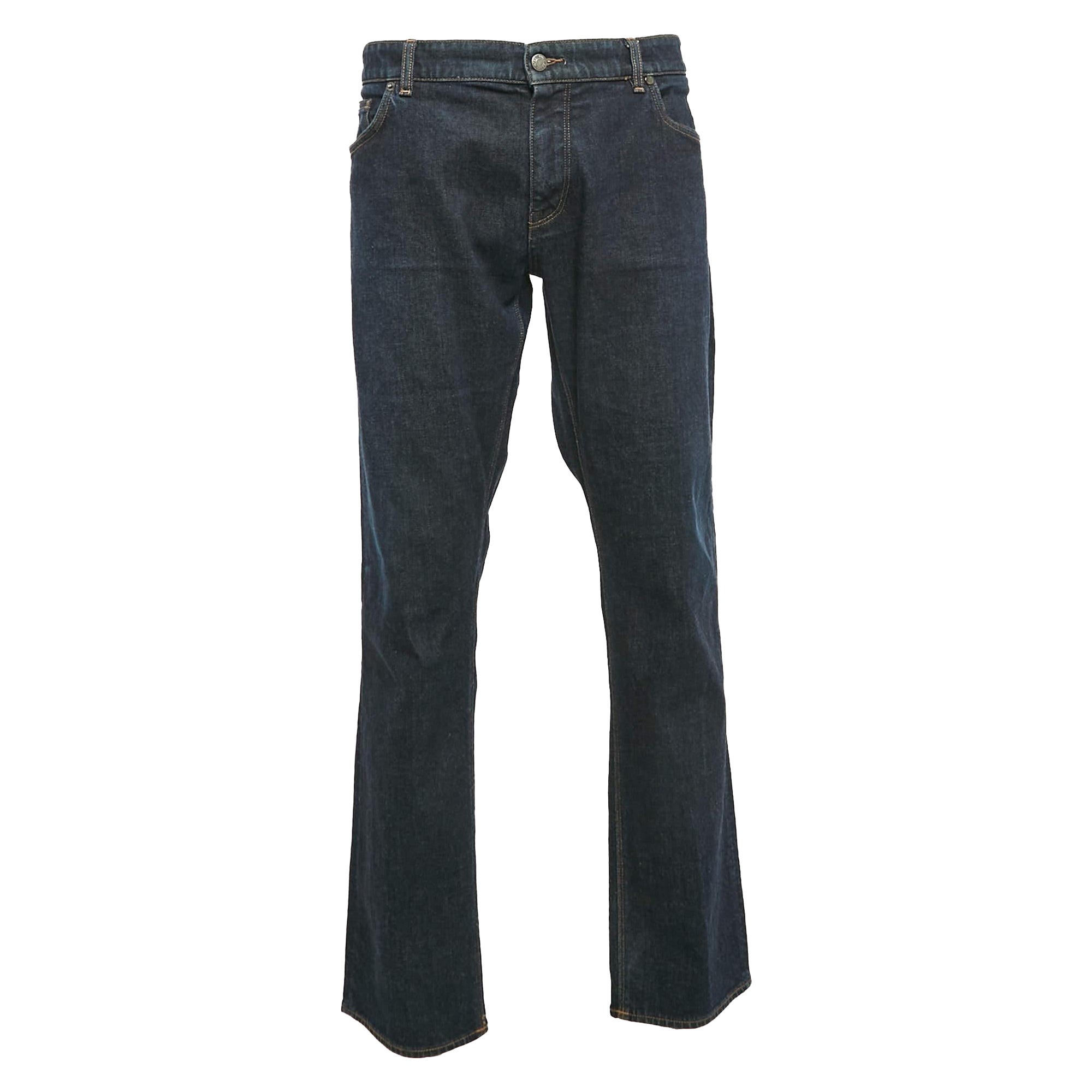 Hugo Boss Blue Navy Candiani Denim Jeans XXXL Waist 40" (taille 40)