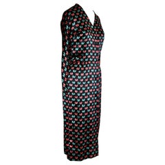 Vestido de seda negro Givenchy