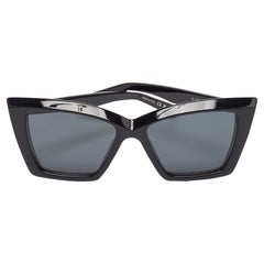Saint Laurent Black SL 657 Cat Eye Sunglasses