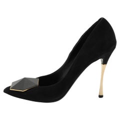 Nicholas Kirkwood Bombas Eden de ante negro Talla 38