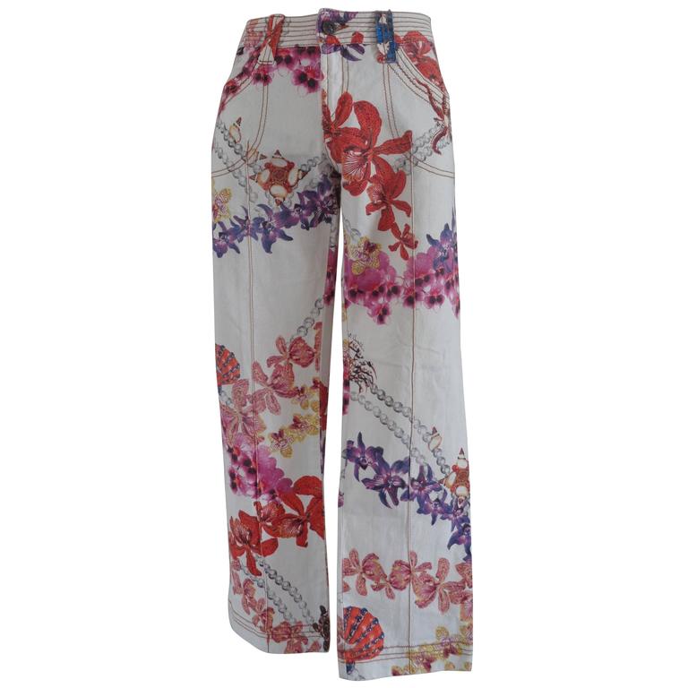 Roberto Cavalli Just Cavalli Jeans Cotton Denim For Sale at 1stdibs