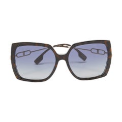 Burberry Brown/Blue Gradient B 4332 Luna Limited Edition Sonnenbrille in Übergröße