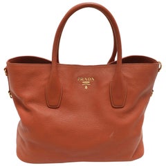 Prada Brown Leather Tote