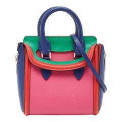 Alexander McQueen Multicolor Leather Mini Heroine Bag