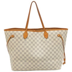 Louis Vuitton Damier Azur Canvas Neverfull GM Bag