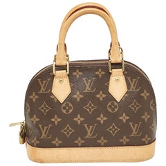 Used Louis Vuitton Monogram Canvas Alma BB Bag
