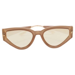 Dior Beige Mirrored CatStyleDior Frame Sunglasses