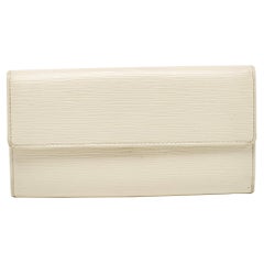 Louis Vuitton Ivorie Epi Leather Sarah Wallet