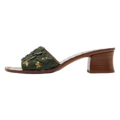 Bottega Veneta Intrecciato Leather Butterfly Applique Ravello Sandals Size 38