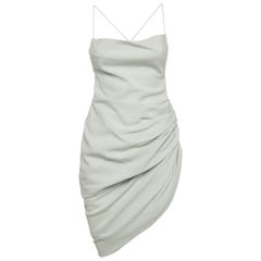 Jacquemus mini-robe asymétrique La Robe Saudade S
