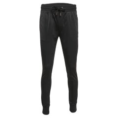 Dolce & Gabbana Pantalon de jogging en jersey noir M.