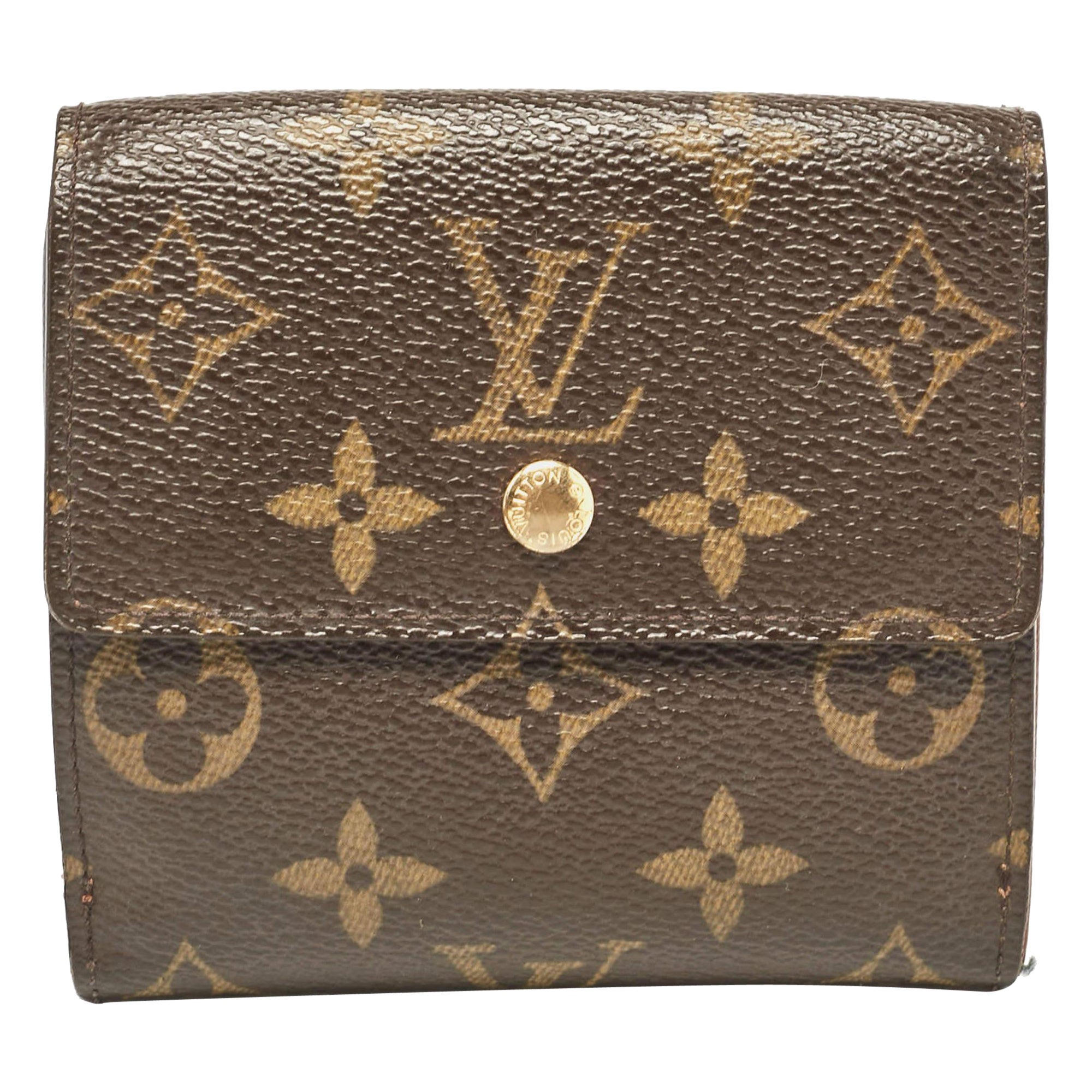 Louis Vuitton Monogram Canvas Elise Wallet