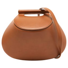 Bolso pescador de piel marrón Bottega Veneta