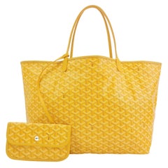 Goyard Saint Louis GM Large Tote Yellow 2017