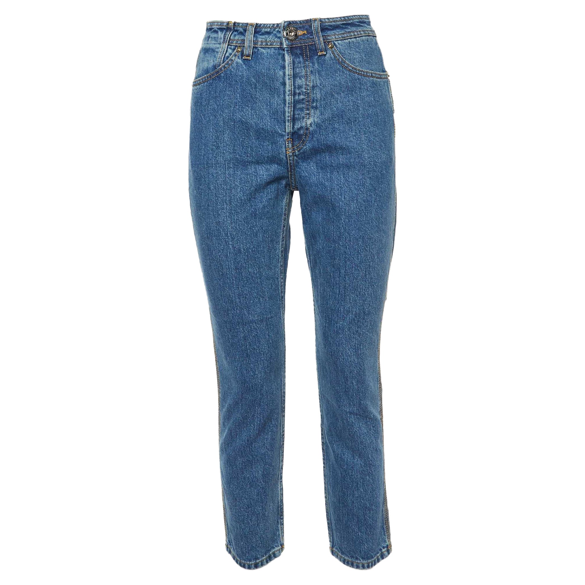 Lanvin Vaqueros lavados azules M Cintura 28