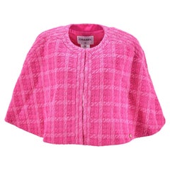 Veste cape emblématique Chanel défilé 2019 automne en tweed 38 FR