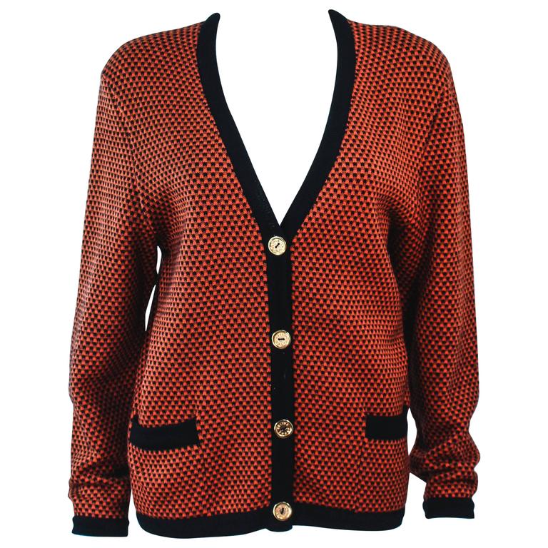 celine sequin cardigan