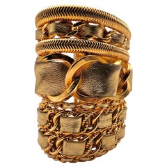 Vintage Chanel 1980 Massive Cuff Paris