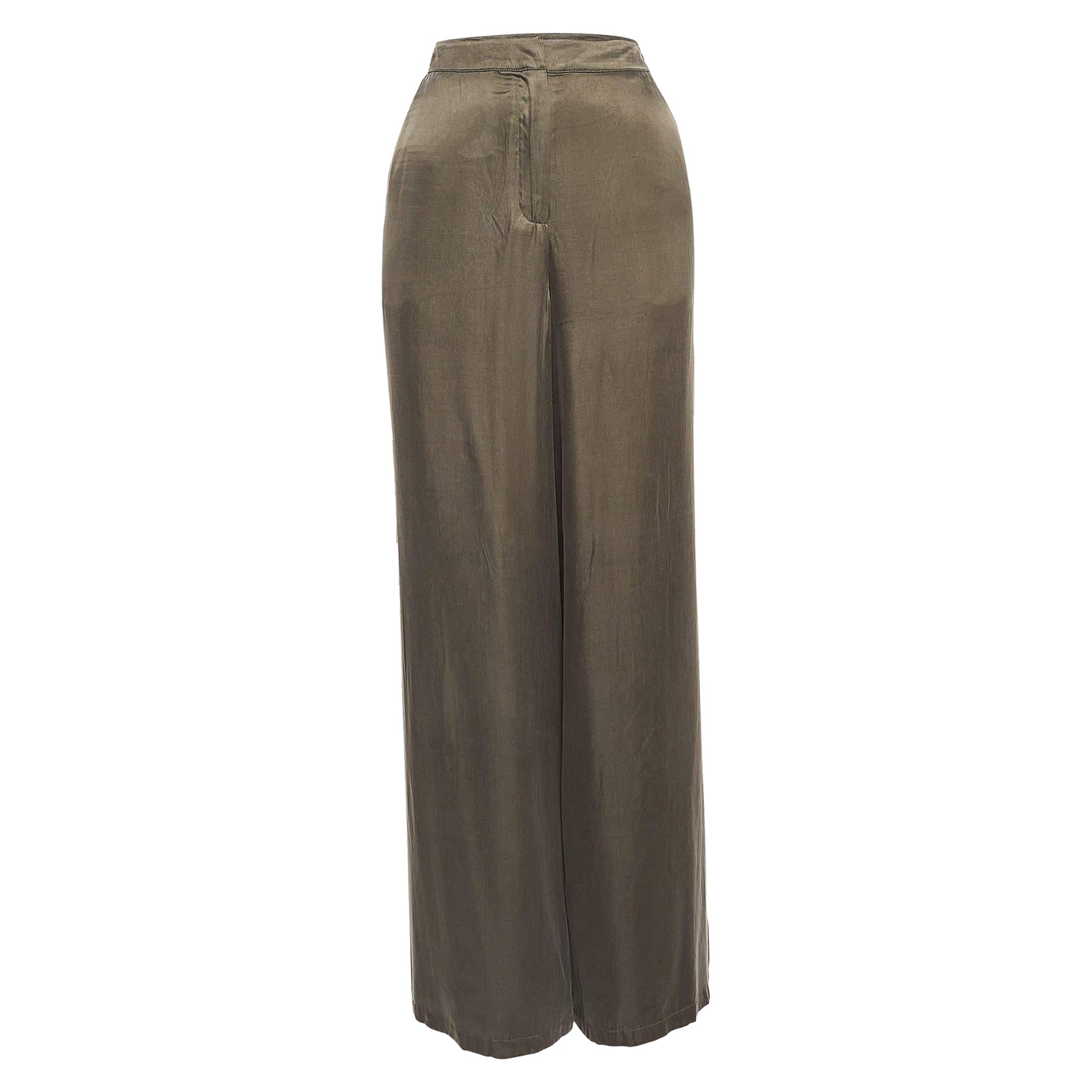 House Of Harlow 1960 X Revolve Pantalon large en satin vert M