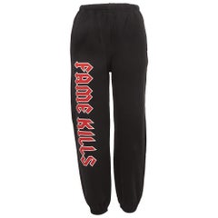 Adaptation Pantalón de chándal de punto de algodón estampado negro M