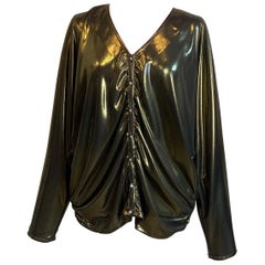 Camisa dorada Yves Saint Laurent Variation