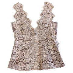 Top de encaje rosa Stella McCartney