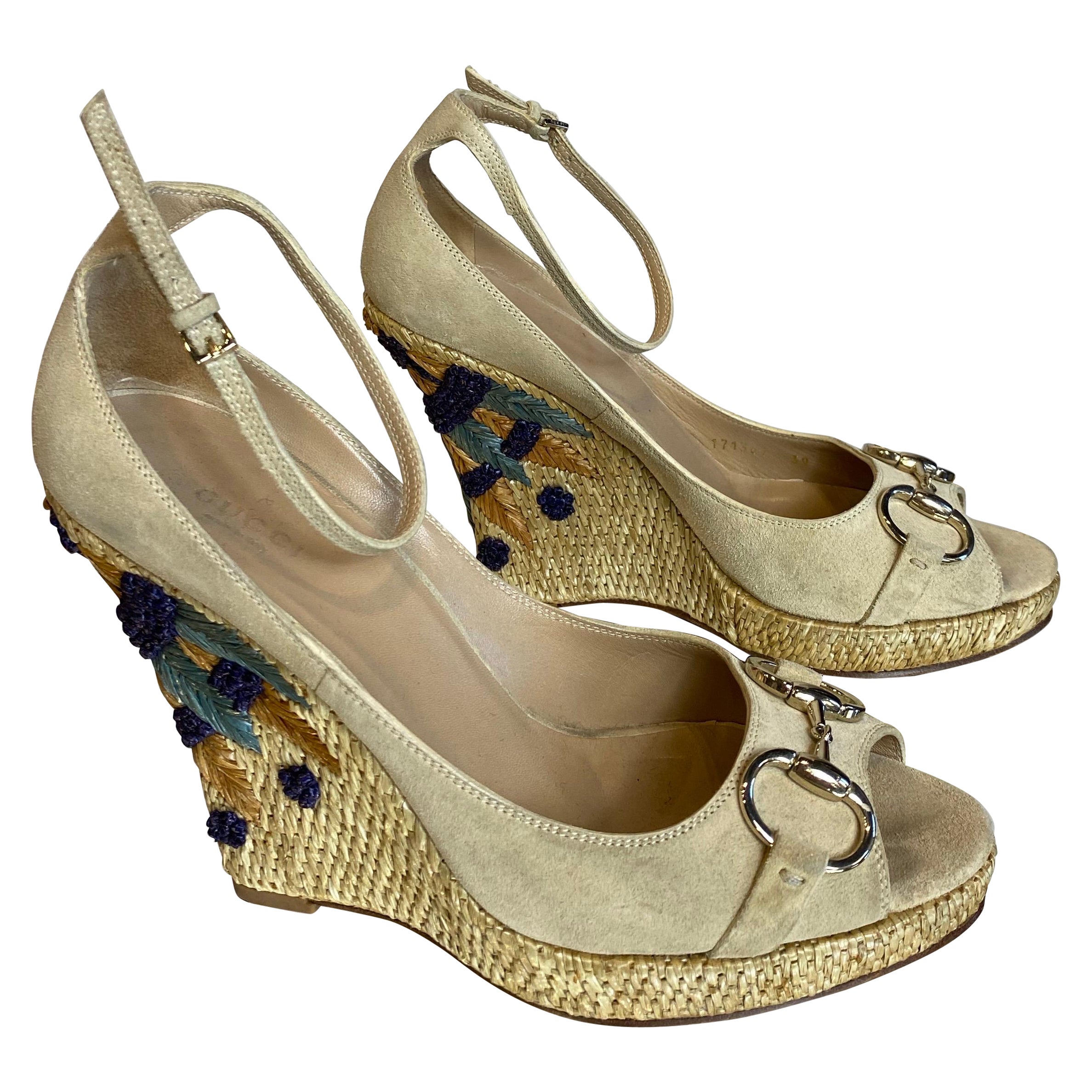 Gucci Horsebit open toe high Sandals