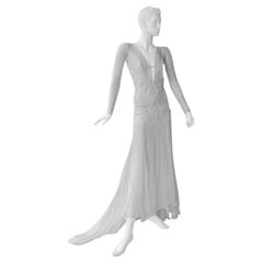 Very Rare Gucci by Tom Ford 2002 Seductively Sexy Evening Dress Gown  New!