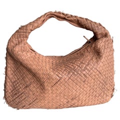 Bottega Veneta Veneta Hobo Beige Almond Special Edition Leather 40cm