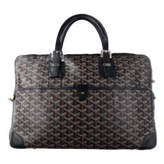 Goyard Ambassade Portadocumenti MM Borsa Goyardine e Pelle Hardware Silver