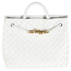 Petit Andiamo Intrecciato blanc Bottega Veneta