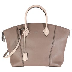 Soft Lockit von Louis Vuitton in Taupe Petale Taurillon in Soft Lockit MM