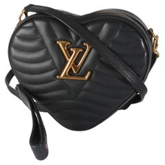 Louis Vuitton Borsa Cuore &New in pelle di vitello nera
