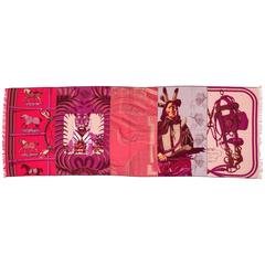 Hermes RARE Le Carre' dans le Carre' Cashmere Long Shawl Scarf 10