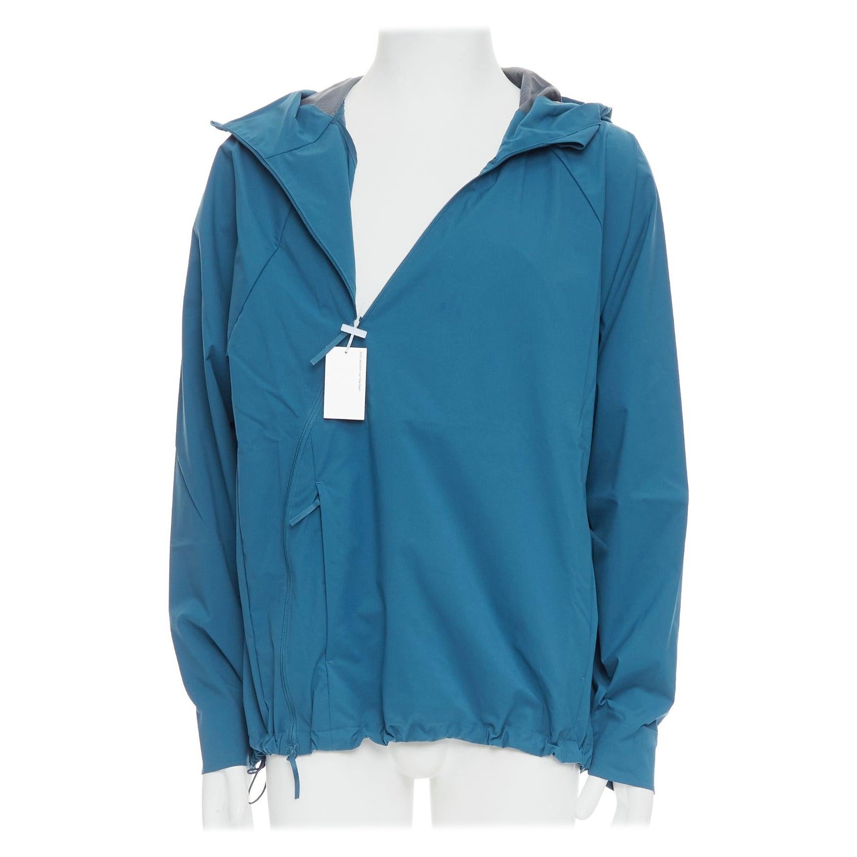 POST ARCHIVO FACTION 6.0 Technical Center chaqueta con cremallera lateral azul turquesa L