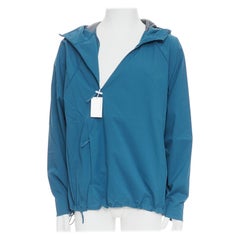 POST ARCHIVE FACTION 6.0 Technical Center teal blue side zip jacket L
